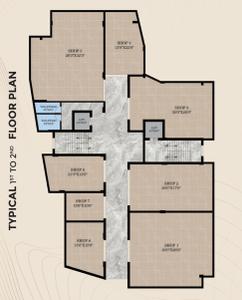 Project Image of 1270.0 - 1575.0 Sq.ft 3 BHK Apartment for buy in NK Balgovind Sahay Tower