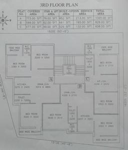 Siddhi Vinayak Apartment 6 Cluster Plan 1
