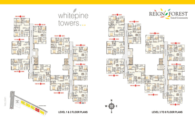 Omcon Reign Forest White Pine Towers Cluster Plan 4