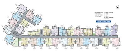 Project Image of 430.0 - 520.0 Sq.ft 1 BHK Apartment for buy in Arun Excello Excello Jalmika