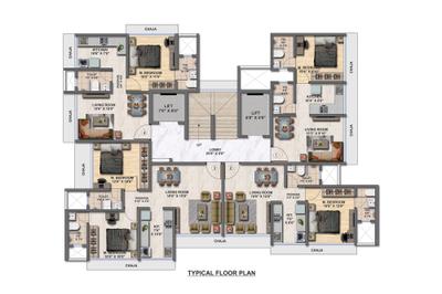 Project Image of 401.0 - 1054.0 Sq.ft 1 BHK Apartment for buy in Tathastu