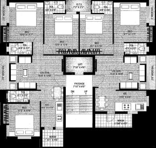 Project Image of 484.38 - 625.06 Sq.ft 2 BHK Apartment for buy in Shree Govardhan Heights