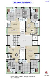 Project Image of 1275.0 - 2065.0 Sq.ft 2 BHK Apartment for buy in The Manor Heights