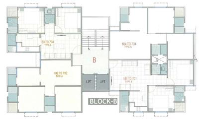 Project Image of 990.0 - 1062.0 Sq.ft 2 BHK Apartment for buy in Soniz Vibrant Residency
