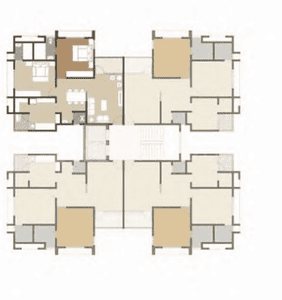 Project Image of 1280 Sq.ft 2 BHK Apartment / Flat for sale in Makarba for Rs. 11000000