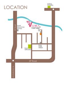 Chandra Vedira Fortune Location Plan 1