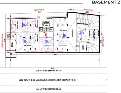 Project Image of 1845 Sq.ft 3 BHK Apartment / Flat for sale in Zundal for Rs. 7400000