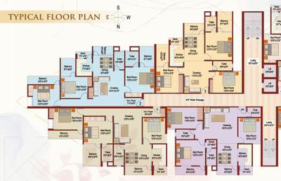 Project Image of 1395.0 - 1705.0 Sq.ft 3 BHK Apartment for buy in Kriti Manjula Enclave