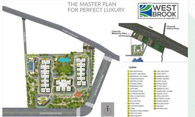 Project Image of 1075.0 - 2400.0 Sq.ft 2 BHK Apartment for buy in Cybercity Westbrook