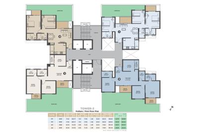 Project Image of 1400 Sq.ft 3 BHK Apartment / Flat for sale in Manjari Khurd for Rs. 13500000
