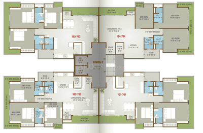 Project Image of 950.1 - 1529.7 Sq.ft 2 BHK Apartment for buy in Pancham Edifice