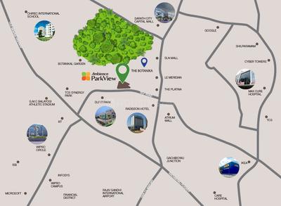 Project Image of 1724.92 - 2168.07 Sq.ft 3 BHK Apartment for buy in Ambience Parkview