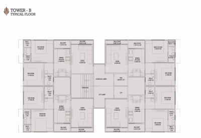 Project Image of 493.63 - 709.34 Sq.ft 2 BHK Apartment for buy in Silver Al Minaar Heights