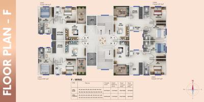 Project Image of 0.0 - 664.99 Sq.ft 2 BHK Apartment for buy in Capetown Heights