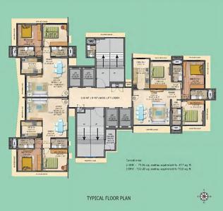 Project Image of 817.0 - 1103.0 Sq.ft 2 BHK Apartment for buy in Mayfair Greens