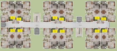 Project Image of 625.0 - 627.0 Sq.ft 2 BHK Apartment for buy in Confident Greenville