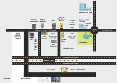 Project Image of 1136.0 - 1538.0 Sq.ft 2 BHK Apartment for buy in Arunodaya Blue Bells