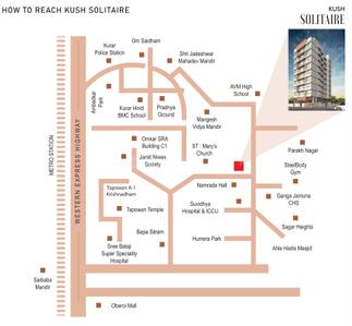 Project Image of 557.03 - 581.04 Sq.ft 2 BHK Apartment for buy in Kush Solitaire