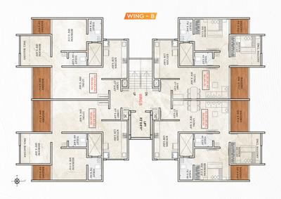 Project Image of 616.02 - 7911.0 Sq.ft 2 BHK Apartment for buy in Shelter Marvel