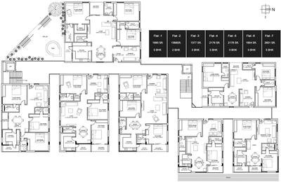 Project Image of 1368.0 - 2601.0 Sq.ft 2 BHK Apartment for buy in Rami Laxmi Ram Trident