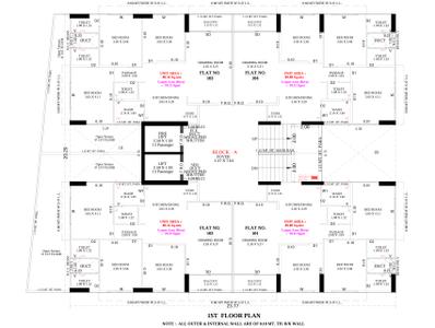 Project Image of 963.8 - 967.57 Sq.ft 3 BHK Apartment for buy in Shreeji The Glorious
