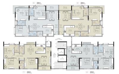 Project Image of 1776 Sq.ft 3 BHK Apartment / Flat for sale in Virugambakkam for Rs. 30000000