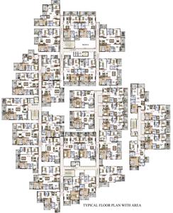 Project Image of 988.0 - 1285.0 Sq.ft 2 BHK Apartment for buy in Mahaveer Trident
