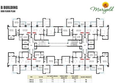 Project Image of 430.0 - 710.0 Sq.ft 1 BHK Apartment for buy in Nagpal Marigold