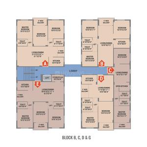 Project Image of 940.0 - 1310.0 Sq.ft 2 BHK Apartment for buy in Ganges Puja Ganges