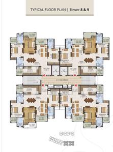 Project Image of 1060.0 - 2865.0 Sq.ft 2 BHK Apartment for buy in Manglam Aananda