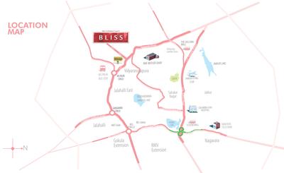 Barkat Prosper Homes Bliss Location Plan 1