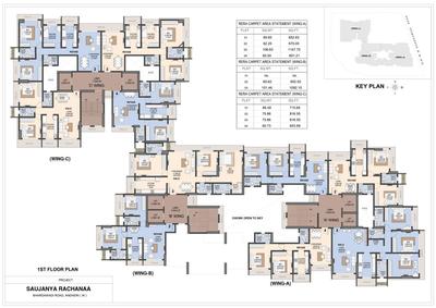Project Image of 651.21 - 1147.76 Sq.ft 2 BHK Apartment for buy in Saujanya Rachanaa