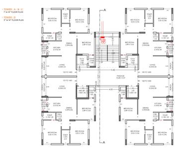 Project Image of 880.81 - 882.21 Sq.ft 3 BHK Apartment for buy in Reva Shilpan Prime