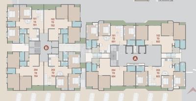 Project Image of 748.4 - 1025.0 Sq.ft 2 BHK Apartment for buy in Mahi Radheshyam Luxuria