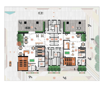 Project Image of 4405.0 - 5610.0 Sq.ft 3 BHK Apartment for buy in Elan By Meenakshi