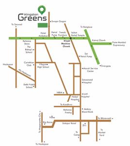 Project Image of 447.0 - 700.0 Sq.ft 1 BHK Apartment for buy in Vedant Kingston Greens