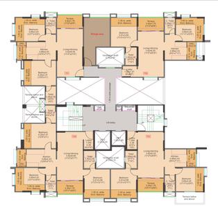 Project Image of 815.0 - 1075.0 Sq.ft 2 BHK Apartment for buy in Shree Venktesh Viom