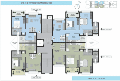 Project Image of 706.33 - 1377.24 Sq.ft 1 BHK Apartment for buy in Mohidin Regina