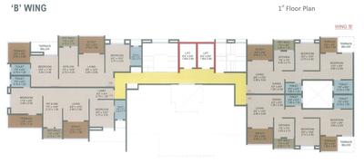 Project Image of 1177 Sq.ft 3 BHK Apartment / Flat for sale in Ambegaon Budruk for Rs. 9000000