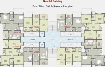 Project Image of 434.0 - 720.0 Sq.ft 2 BHK Apartment for buy in Vainateya Balkrushna And Nandalal