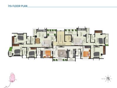 Project Image of 996.0 - 1423.0 Sq.ft 2 BHK Apartment for buy in SK Paradise