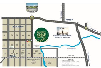Project Image of 1195.0 - 1893.0 Sq.ft 3 BHK Apartment for buy in MB Beverly Golf Avenue