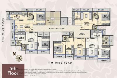 Project Image of 112.82 - 291.67 Sq.ft 1 RK Apartment for buy in Goldstone Golden Arcade