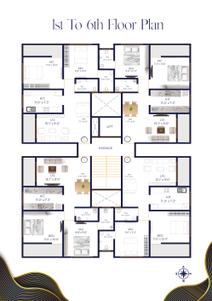 Project Image of 543.9 - 551.97 Sq.ft 2 BHK Apartment for buy in Precious Square