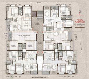 Project Image of 602.78 - 871.88 Sq.ft 2 BHK Apartment for buy in Shri Ram Sanidhya
