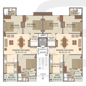 Project Image of 1258.0 - 1345.0 Sq.ft 3 BHK Apartment for buy in Sun Montana
