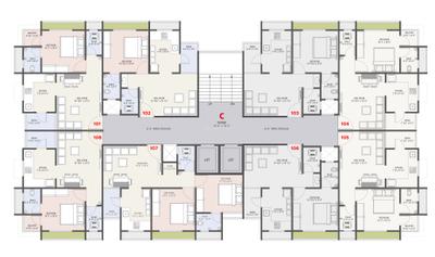Project Image of 1215 Sq.ft 2 BHK Apartment / Flat for sale in Mahadev Nagar for Rs. 3735000