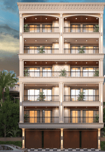 Project Image of 1157.94 - 1238.13 Sq.ft 3 BHK Apartment for buy in D S Metro View Apartment