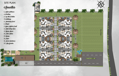 Project Image of 0.0 - 2700.0 Sq.ft 4 BHK Apartment for buy in Monk Monastery