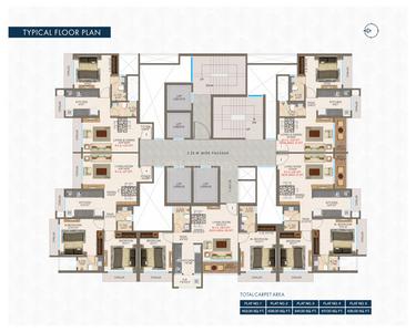 Project Image of 434.97 - 1091.0 Sq.ft 1 BHK Apartment for buy in Tirupati Namaah